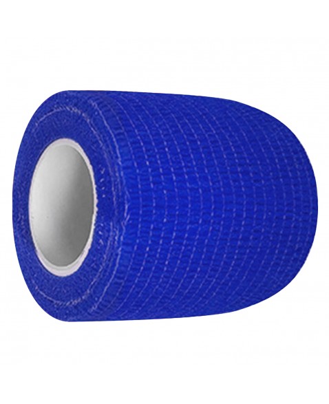 Bandagem Látex Elástica 5cm x 4,5m Azul Hoppner