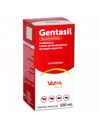 Gentasil Antibiótico Injetável 100ml Vansil