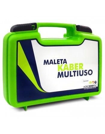 Maleta Multiuso Kaber para Ferramentas e Instrumentos Veterinários Verde Agrozootec
