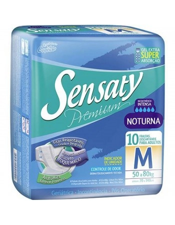 FRALDA GER SENSATY REG M PCT C/8 UNI