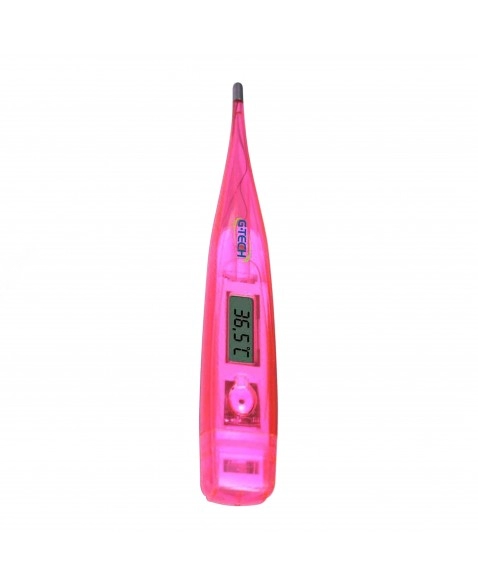 Termômetro Clínico Digital Display LCD Rosa G-Tech | VETSHOP