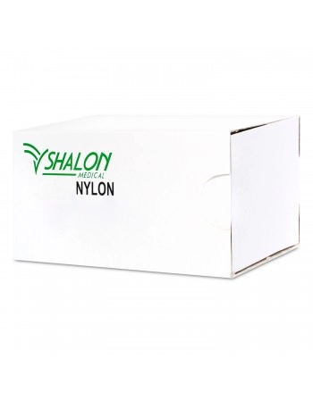 Fio De Sutura Nylon Preto 2-0 Sem Agulha 1,5m - Shalon