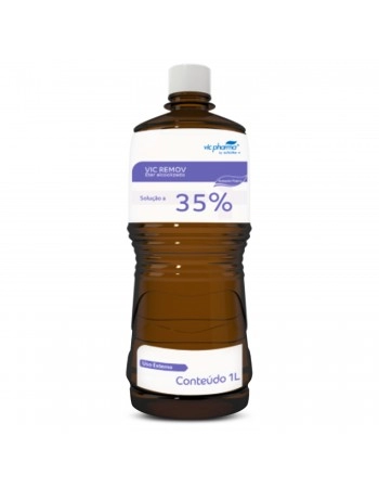 Éter Alcoolizado 35% Vic Remov Licor de Hoffman 1 Litro Vic Pharma