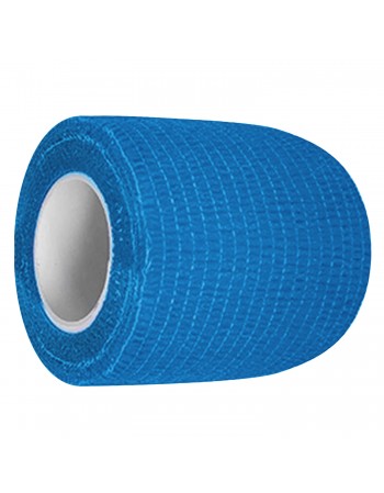 Bandagem Látex Elástica 5cm X 4,5m Azul Claro Hoppner