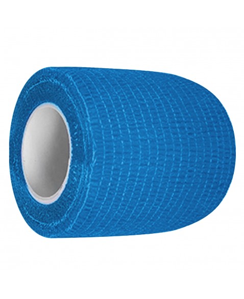 Bandagem Látex Elástica 5cm X 4,5m Azul Claro Hoppner