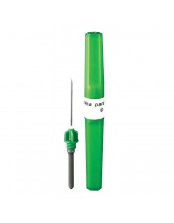 Agulha Multipla Vácuo para Coleta de Sangue 25x0,8mm 21G Verde com 100 unidades Labor Import