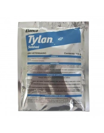Tylan Pó Solúvel Para Aves 110g Elanco | VETSHOP