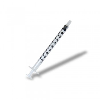 Seringa 1mL Bico Luer Slip Sem Agulha - SR