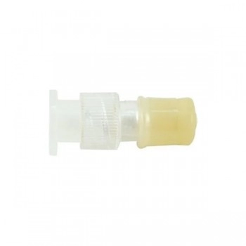 Adaptador com Conector PRN Amarelo para Scalp e Cateter La Vet TKL