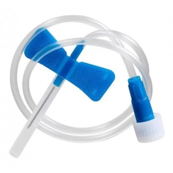 Scalp Nº23G Estéril Azul Acesso Venoso Medix