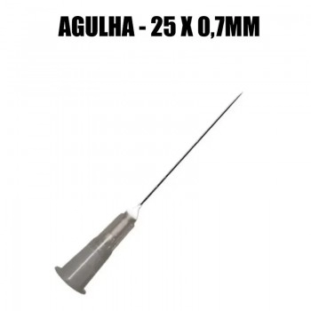 Seringa 5ml Descartável Bico Slip Com Agulha 25x0,7mm SR