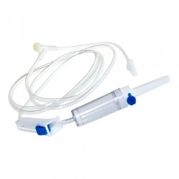 Equipo Com Filtro Injetável Lateral Slip Macrogotas Descarpack