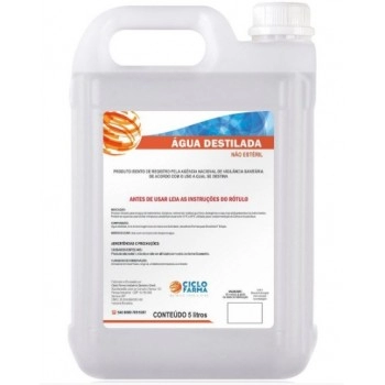 Água Destilada Galão 5 Litros Ciclo Farma