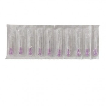 AGULHA EST. 20X5,5 CX C/100UN LILÁS - SR