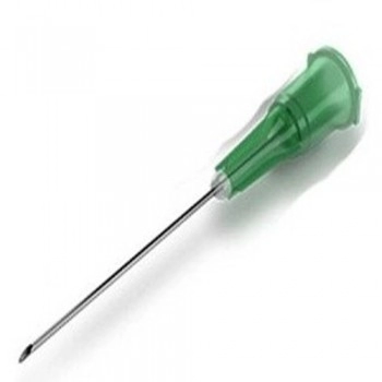 Agulha Verde Estéril Descartável 0,80x40mm Com 100 Unidades Wiltex