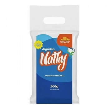 Algodão Hidrófilo em Rolo 500g - Nathy