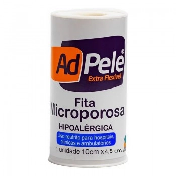Fita Cirúrgica Microporosa 10cm X 4,5m Adpele® Missner