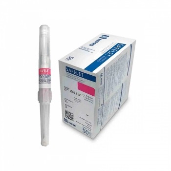Cateter Periférico Intravenoso N°20 Rosa Nipro