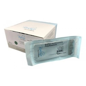 Fio de Sutura Polidioxanona Biopdo 2-0 com Agulha 1/2 3,5 70cm - Bioline