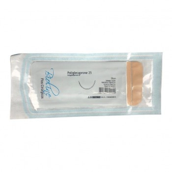 Fio de Sutura Poliglecaprone 25 3-0 com Agulha 3,5 - Bioline