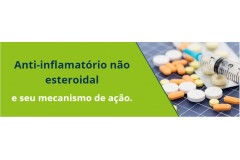 Anti-inflamatório não esteroidal e seu mecanismo de ação.